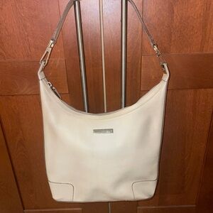 Gucci Vintage Cream hobo jackie leather bag 11x11-Please Read